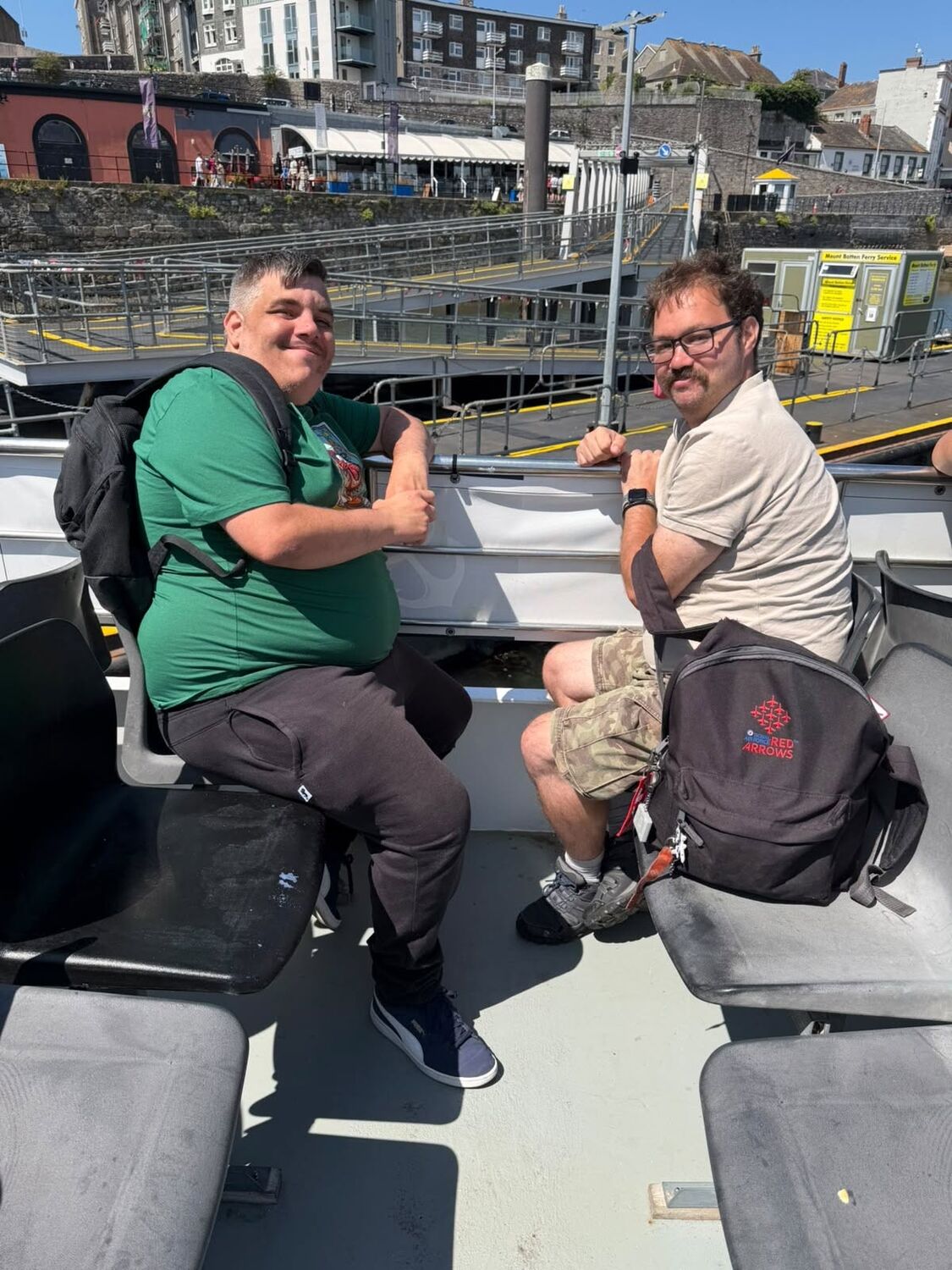 Out on a boat trip around Plymouth