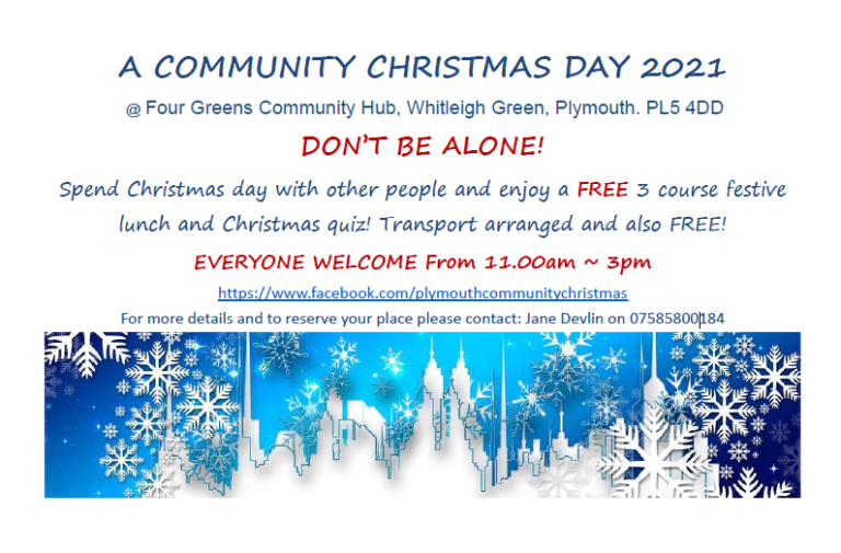 A COMMUNITY CHRISTMAS DAY 2021 Pioneering Independence